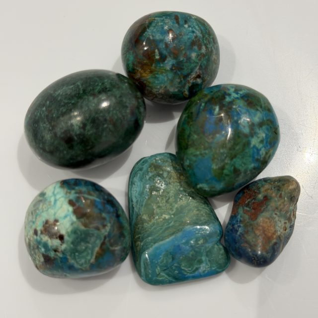 Tumbled Chrysocolla