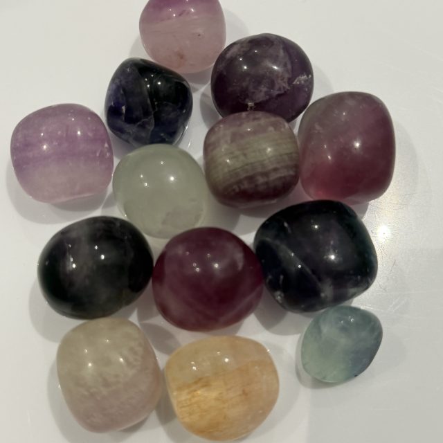 Tumbled Fluorite
