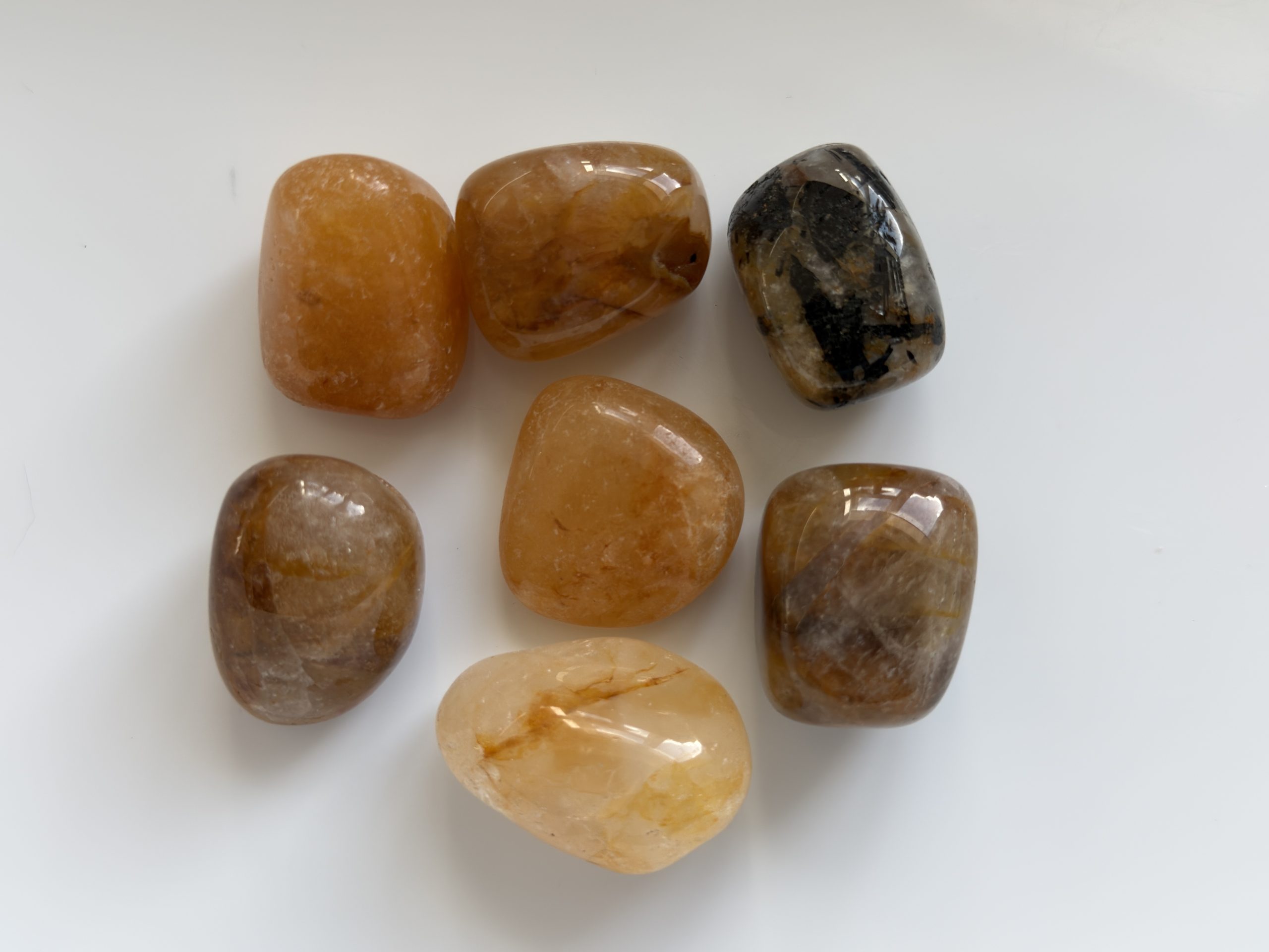 Tumbled Golden Healer Quartz