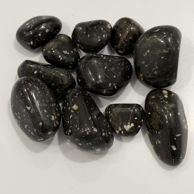Tumbled Guinea Fowl Jasper