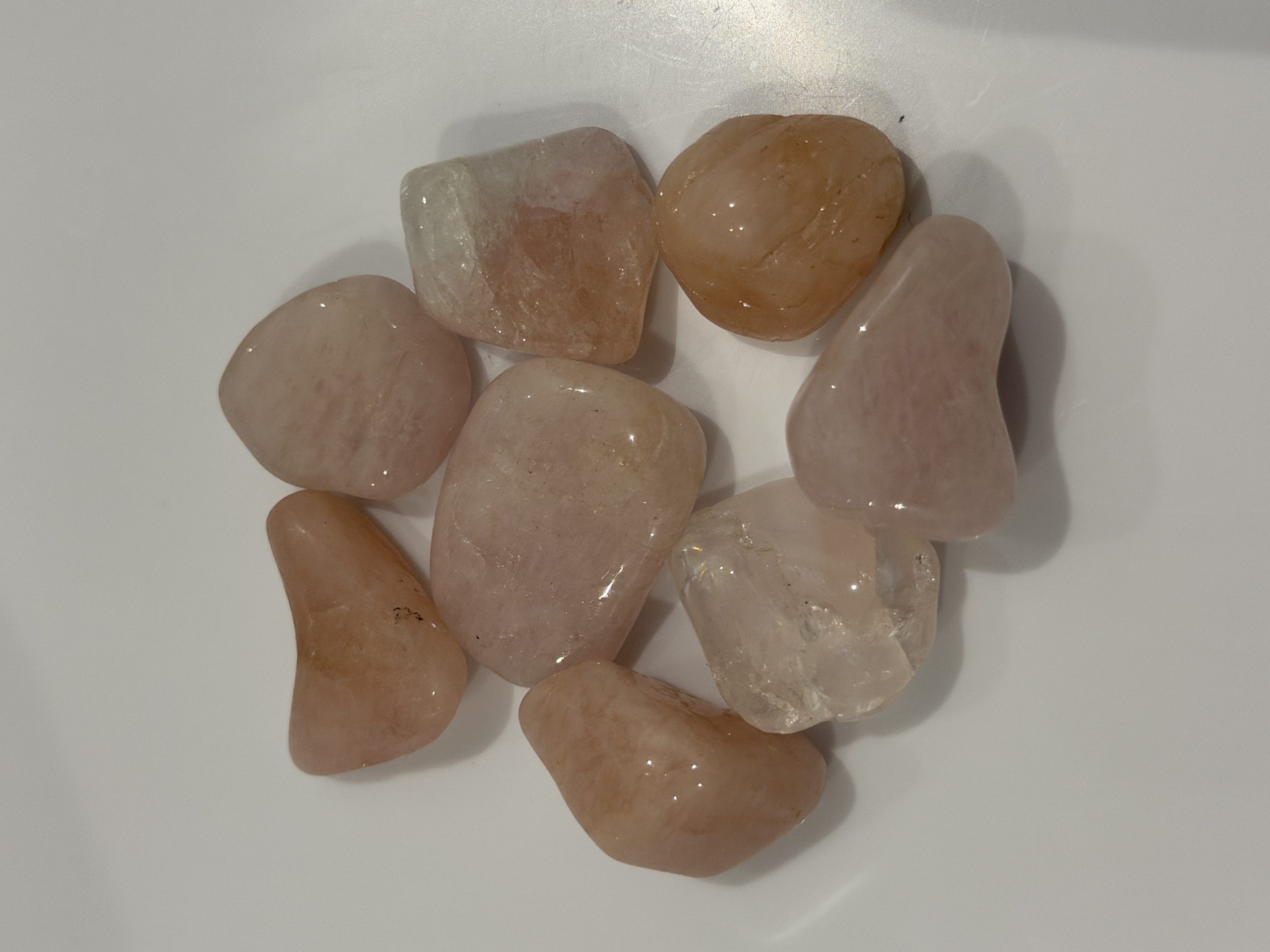 Tumbled Morganite