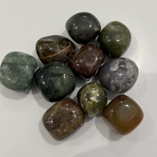Tumbled Ocean Jasper