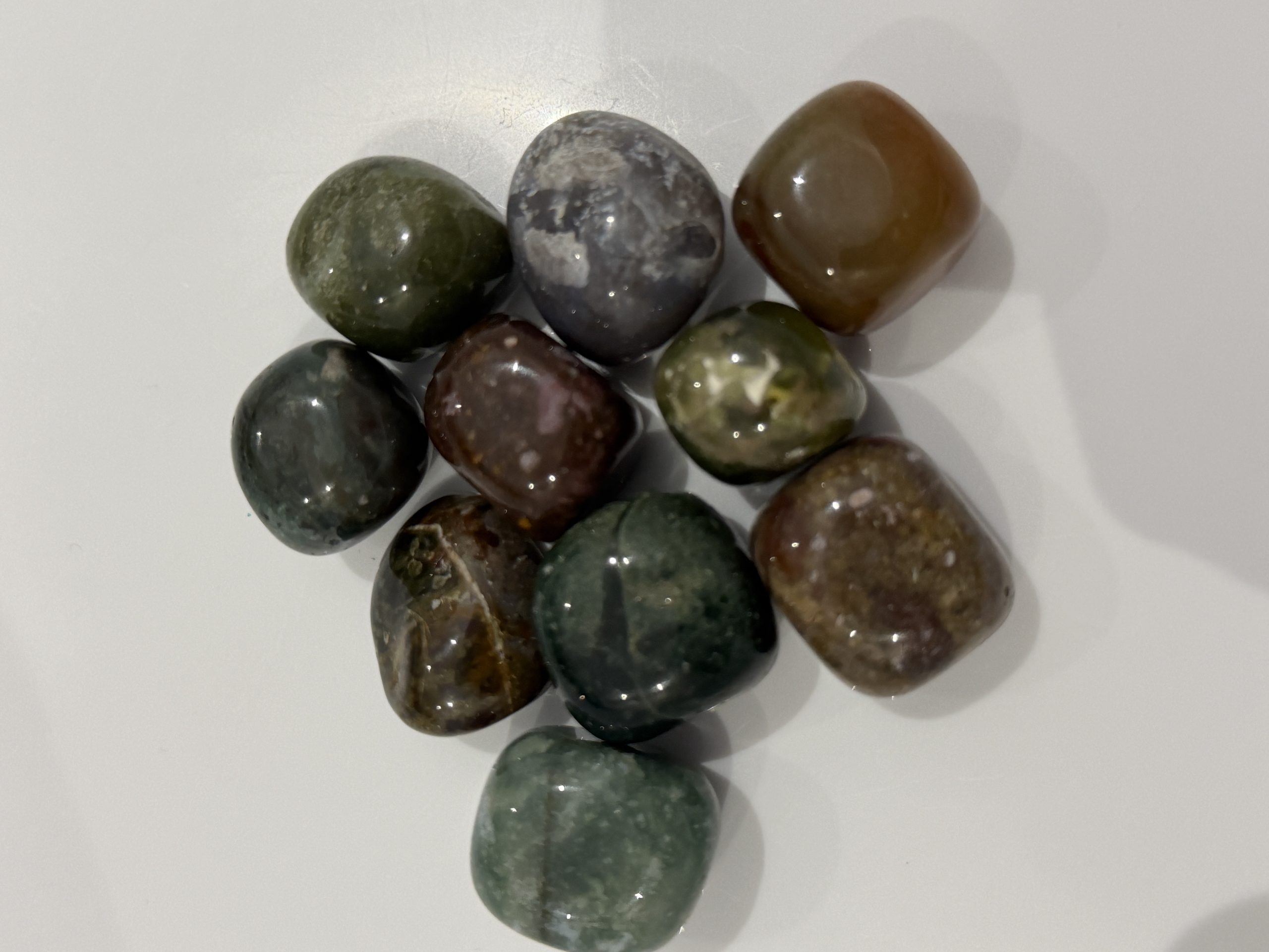 Tumbled Ocean Jasper