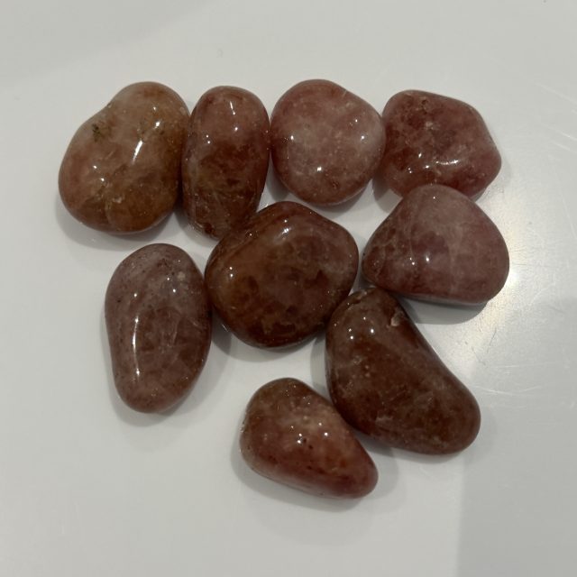 Tumbled Red Aventurine