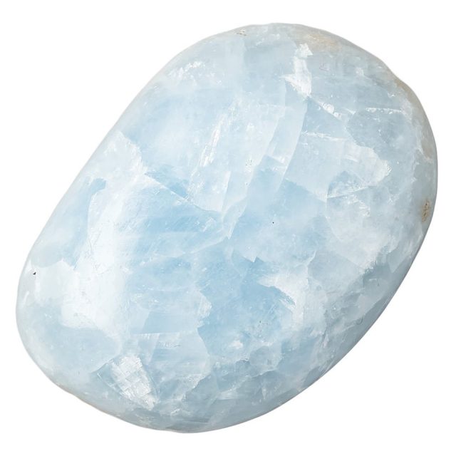 Tumbled Blue Calcite